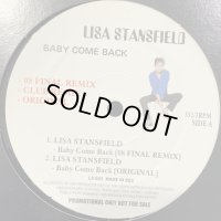 Lisa Stansfield - Baby Come Back (Remixes) (12'')