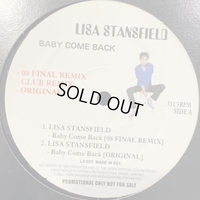 画像1: Lisa Stansfield - Baby Come Back (Remixes) (12'') 