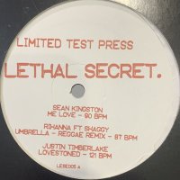 V.A. - Lethal Secret (inc. Rihanna feat. Shaggy - Umbrella Remix, Sean Kingston - Me Love etc) (12'')
