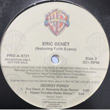 他の写真2: Eric Benet feat. Faith Evans - Georgy Porgy (Roy Davis Jr. Galactic Soul Remix) (12''×2)