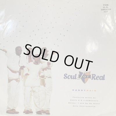 Soul For Real - Candy Rain (12'') (Japan Press !!) - FATMAN RECORDS