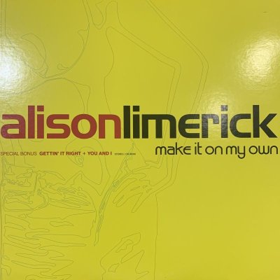 画像1: Alison Limerick - Make It On My Own (b/w You And I) (12'') 