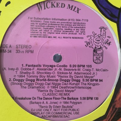 画像1: V.A. - Wicked Mix 34 (inc. R. Kelly - Your Body's Callin' and more...) (12'')