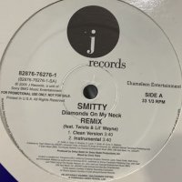 Smitty feat. Twists & Lil' Wayne - Diamonds On My Neck (Remix) (12'')