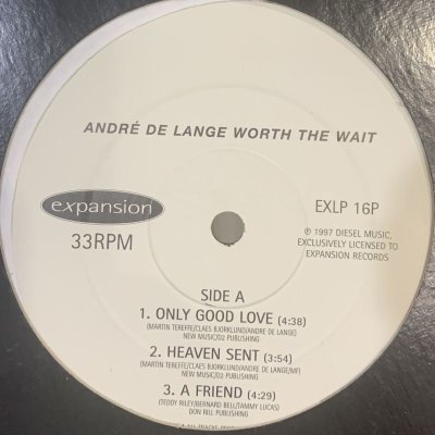 画像1: Andre De Lange - Worth The Wait (inc. A Friend and more) (EP)