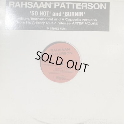 画像1: Rahsaan Patterson - So Hot (12'')