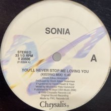 他の写真1: Sonia - You'll Never Stop Me Loving You (12'') (ピンピン！！)