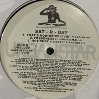 Sat-r-day - Sampler (inc. That's How We're Livin') (12'')