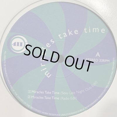 洋楽 4 II Soul - Miracles Take Time 4II Soul – Miracles Take Time – Vinyl (12