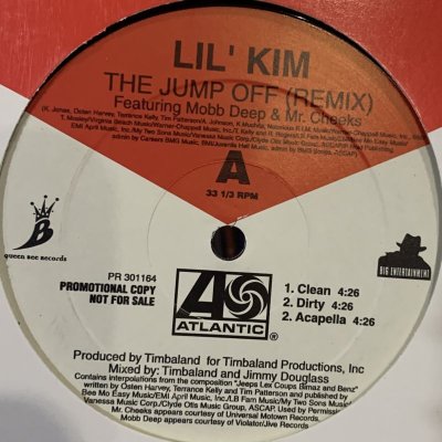 画像1: Lil' Kim feat. Mobb Deep & Mr. Cheeks - The Jump Off (Remix) (12'')