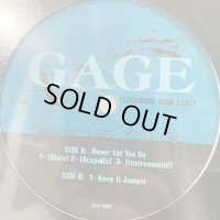 Gage feat. Kira Scott - Never Let You Go (12'') (新品未開封！！)