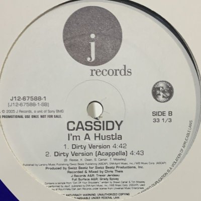 画像1: Cassidy - I'm A Hustla (12'') (Promo)