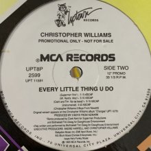 他の写真1: Christopher Williams - Every Little Thing U Do　(Supermen Mix) (12'')
