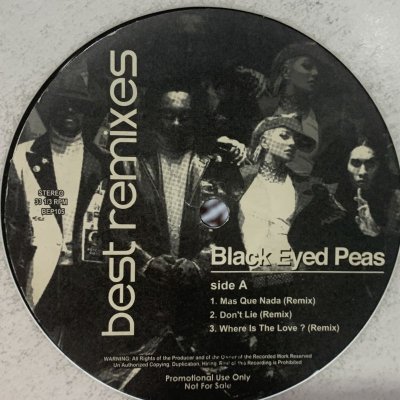 画像1: The Black Eyed Peas - Best Remixes (Where Is The Love?, Don't Lie, Union and more (12'')