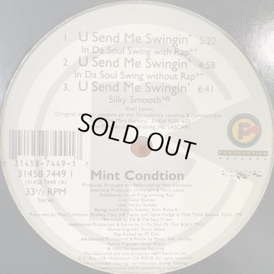 画像1: Mint Condition - U Send Me Swingin' (12'') 