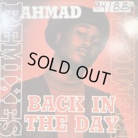 Ahmad - Back In The Day (Remix) (12'')