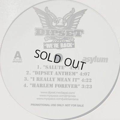 画像1: Dipset - We're Back (inc. Salute) (12'')