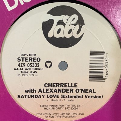 画像1: Cherrelle With Alexander O'Nea - Saturday Love (12'')