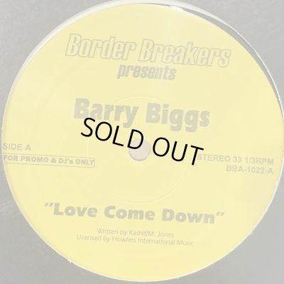 画像1: Barry Biggs - Love Come Down / Myrel Robinson - You Will Exhale (12'')