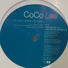 他の写真1: CoCo Lee - Do You Want My Love (12'') (US Promo !!) (新品！！)