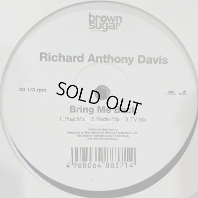 画像1: Richard Anthony Davis - Bring Me Back (12'') (ピンピン！！)