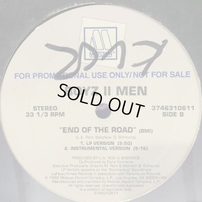 画像1:  Boyz II Men - End Of The Road (12'')
