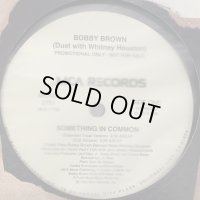 Bobby Brown Duet With Whitney Houston - Something In Common (12'') (US Promo !!) (ピンピン！！)