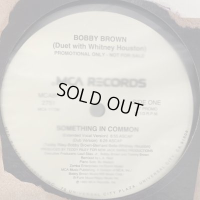 画像1: Bobby Brown Duet With Whitney Houston - Something In Common (12'') (US Promo !!) (ピンピン！！)
