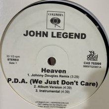 他の写真1: John Legend - Heaven (Johnny Douglass Remix) (12'')