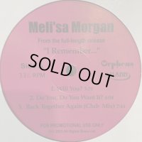 Meli'sa Morgan - Back Together Again (12'') (キレイ！)