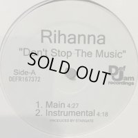 Rihanna - Don't Stop The Music (b/w Hate That I Love You) (12'')