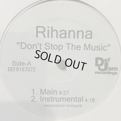 画像1: Rihanna - Don't Stop The Music (b/w Hate That I Love You) (12'')