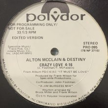 他の写真1: Alton McClain & Destiny - Crazy Love (12'') (ピンピン！！)