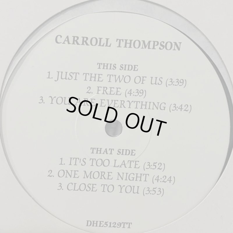 Carroll Thompson - Just The Two Of Us, Free, Close To You and more