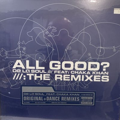 画像1: De La Soul feat. Chaka Khan - All Good (12'') (新品未開封！！)