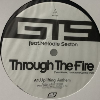 画像1:  GTS feat. Melodie Sexton - Through The Fire - Daishi Dance Remixes (12'') (キレイ！)