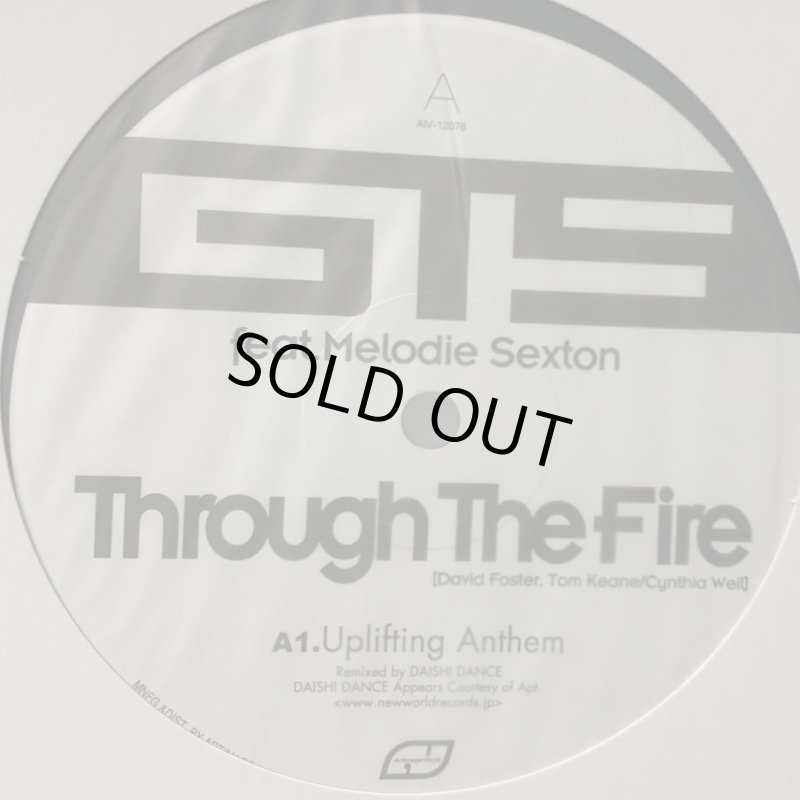 洋楽 THROUGH THE FIRE / GTS Melodie Sexton GTS Feat. Melodie Sexton – Through The Fire – Vinyl (12