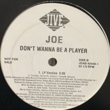 他の写真1: Joe - Don't Wanna Be A Player (12'') (ピンピン！！)