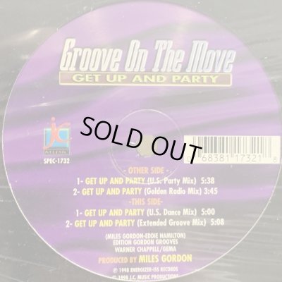 画像1: Groove On The Move - Get Up And Party (12'') (綺麗!)