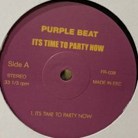 Purple Beat - It's Time To Party Now (12'') (White) (ピンピン！)