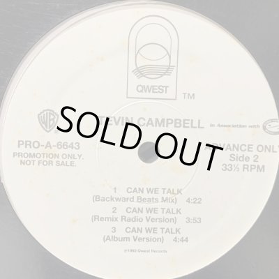 Tevin Campbell - Can We Talk (12'') (本物US Promo