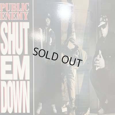 画像1: Public Enemy - Shut Em Down (12'') (US Original Press !!) (キレイ！！)