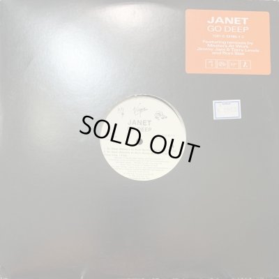 画像1: Janet Jackson - Go Deep (12''×2) (Double Pack US Promo !!) (キレイ！) (inc. Jam & Lewis Extended Album Mix !!)