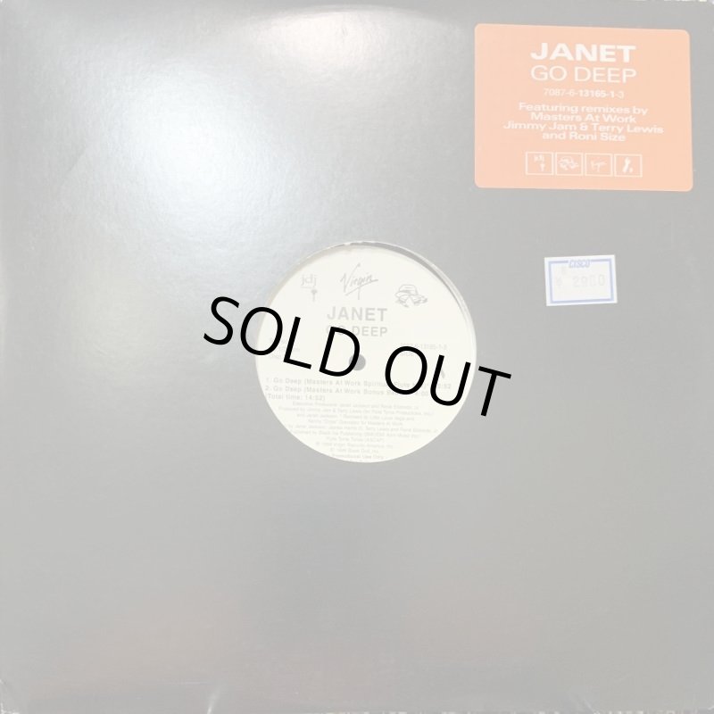 Janet Jackson - Go Deep (12''×2) (Double Pack US Promo