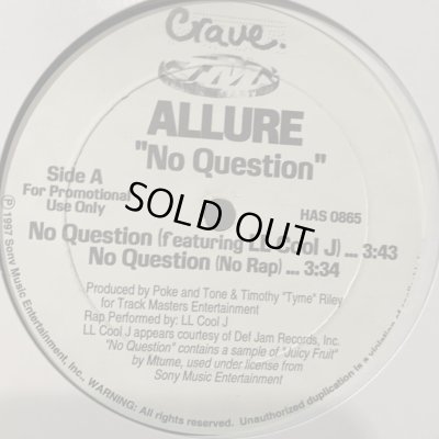 画像1: Allure feat. LL Cool J - No Question (12'')