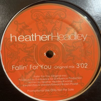 画像1: Heather Headley - Fallin' For You (12'')