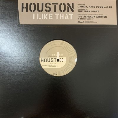 画像1: Houston feat. Chingy, Nate Dogg & I-20 - I Like That (12'') (Promo)