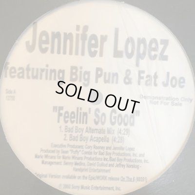 画像1: Jennifer Lopez feat. Big Pun & Fat Joe - Feelin' So Good (12'') (US Promo!!)