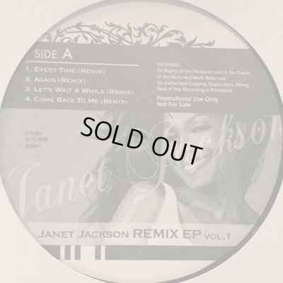 画像1: Janet Jackson - Again, Let's Wait Awhile, Come Back To Me, Every Time (Remix)  (12'') 
