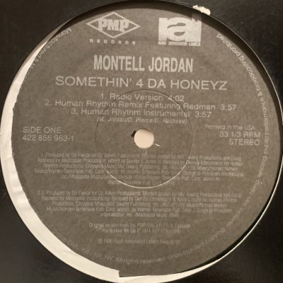 画像1: Montell Jordan - Somethin' 4 Da Honeyz (12'')